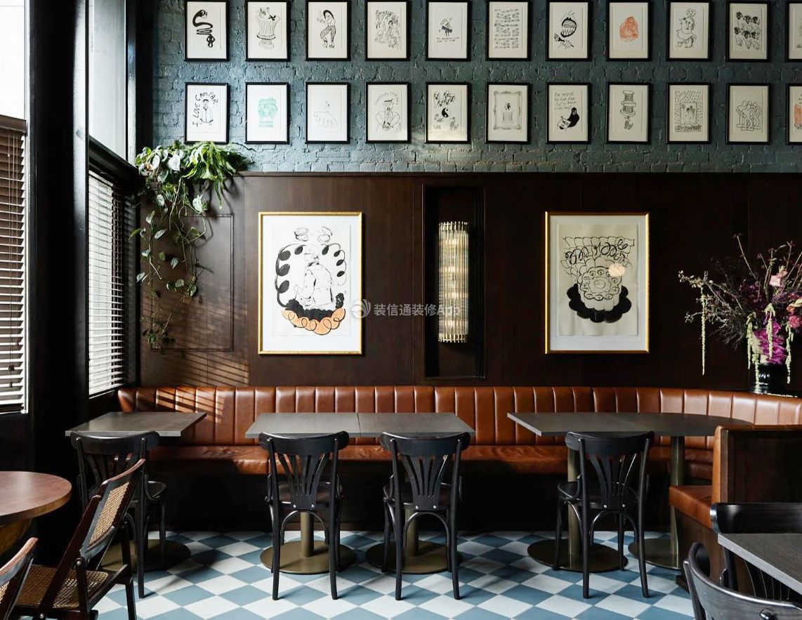 广州复古风酒吧装修设计图片