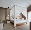 上海简中式别墅卧室装潢设计图片