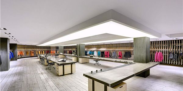 商场服装区现代风格230㎡设计方案