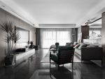 三盛·璞悦湾极简风格三居室143平米装修设计图案例