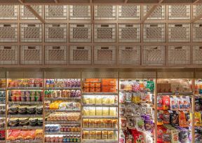 超市商品陈列设计 超市的装修图片 超市的装饰