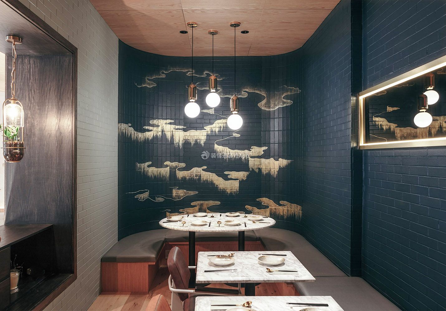 高档餐馆墙面装饰设计效果图赏析
