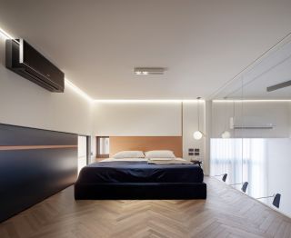 济南loft小户型卧室装修设计效果图