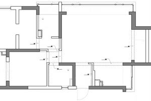 [华佑装饰公司]90平三居室现代装修案例，空间开阔、简单、舒适！