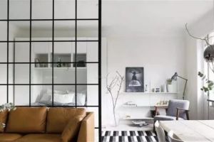 [天怡美装饰]客厅和卧室隔断设计 4种常见的客厅卧室隔断方法
