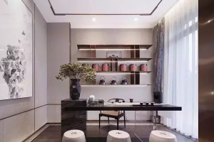 [重庆佳天下装饰]重庆茶室装修的4个技巧 中式茶室怎样装修