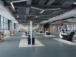 700平方米现代简约风格健身房装修案例