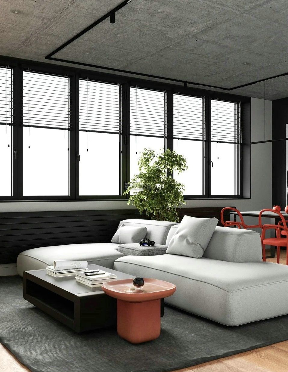北欧客厅装修效果图风格 北欧客厅沙发设计效果图
