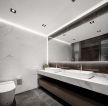 广州毛坯房卫生间洗漱台装潢设计图片