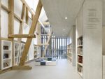 430平米现代厂房改造图书馆设计案例