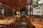 中式餐厅500平中式风格装修案例