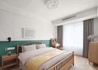 广州北欧风格家装卧室墙面装修设计图