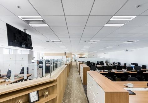 办公室360平米现代风格装修效果图案例