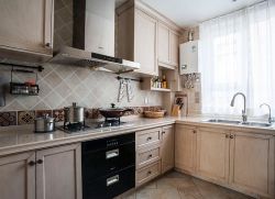家庭厨房橱柜装修设计效果图