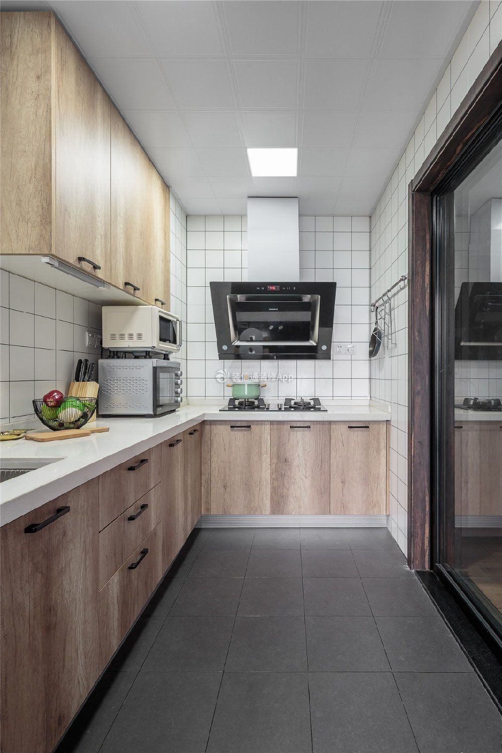 太原家装厨房橱柜设计效果图2023