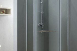 [拉萨久创装饰]卫生间淋浴隔断，如何规划卫生间淋浴区？