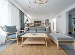 2023太原北欧风格客厅室内沙发装修图