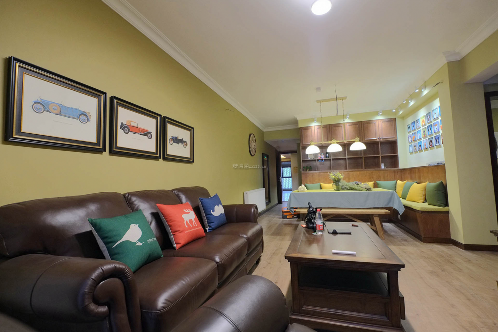 客厅沙发墙效果图 客厅沙发家具搭配