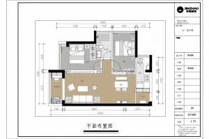 [北京今朝装饰]北太平路16号院78平北欧风格装修案例欣赏