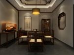 500平茶馆中式风格装修案例