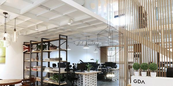 办公空间简约风格320㎡设计方案
