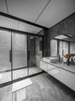 江山大名城现代风格四居室143平米装修效果图案例