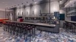 酒吧餐厅工业风格265平米装修效果图案例