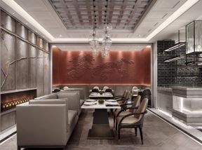 2023太原中餐厅店面装修设计图片