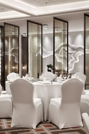 太原新中式餐饮餐厅装修设计图片