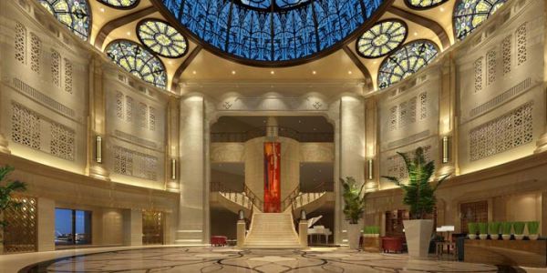 商务酒店现代风格5500㎡设计方案