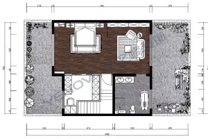 [北京汇巢装饰]枫丹壹号院新300平米四居室中式风格装修案例