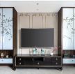 新中式家居电视墙装修设计图片