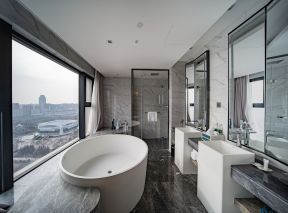 酒店客房卫生间设计 酒店浴室装修效果图