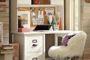 [苹果装饰]布置女生书桌小窍门 如何布置书房美观又实用？
