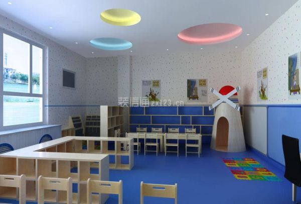 南京幼儿园装修空间摆设