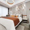 现代港式样板房卧室装修效果图