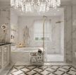 法式风格别墅浴室装修设计效果图片