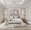 法式风格别墅主卧床头装修设计图片