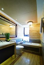 东南亚风格卫生间浴缸装修设计图片