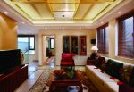 2022东南亚风格客厅装潢设计图片