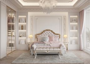 法式风格别墅卧室装修效果图欣赏