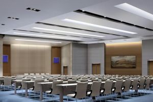 [钰之品装饰]郑州办公室装修设计-大型会议室设计案例
