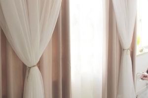 韩式客厅窗帘布艺怎么装修