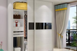 [广州新家装饰公司]卧室衣柜安装推拉门的好处有哪些