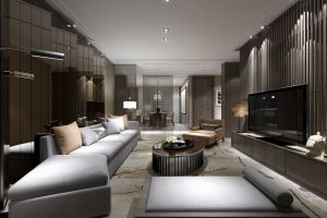[珠海艺米装饰公司]现代风格客厅怎么装修设计