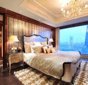 新古典风格大户型卧室装修效果图-每日推荐