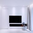 现代极简客厅电视背景墙装修图欣赏