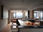 汉口御江澜庭120平米现代极简风格四居室装修案例