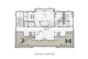 [北京汇巢别墅装饰]首开琅樾2400平别墅轻奢风格案例