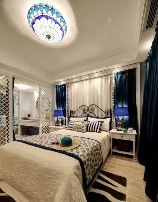 2023地中海风格家庭卧室装修图片欣赏